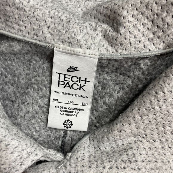 Nike Jacket Mens 2XL Gray Forward Workwear Tech Pack Therma Fit Adv Overshirt - Picture 3 of 10